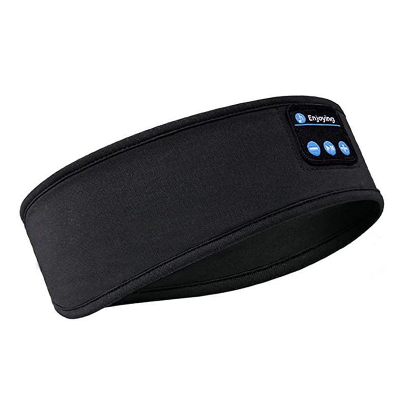 Słuchawki Bluetooth z maską do spania – Bezprzewodowy komfort i relaks - Czarny