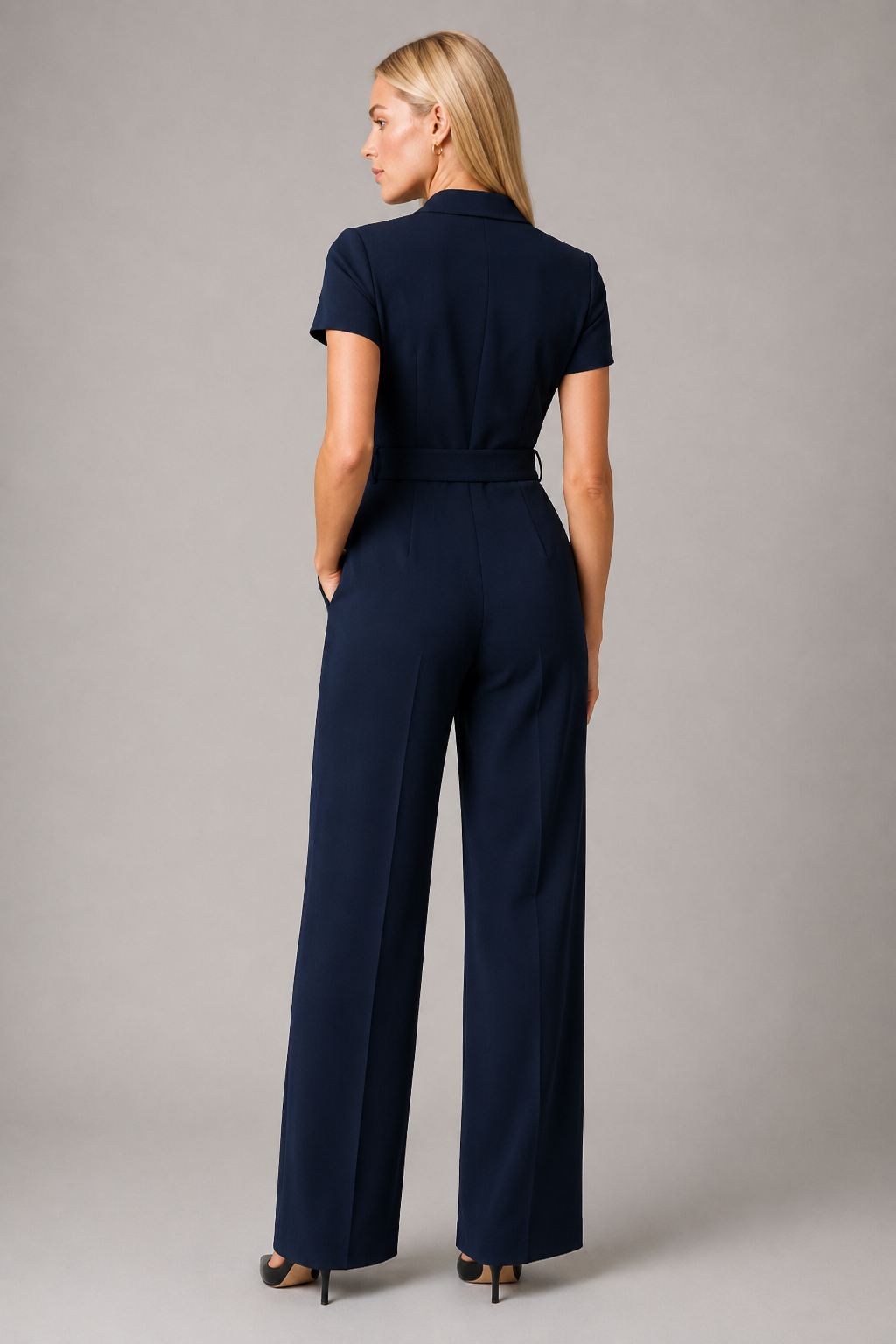 Kombinezon damski Annamoda Classic Navy